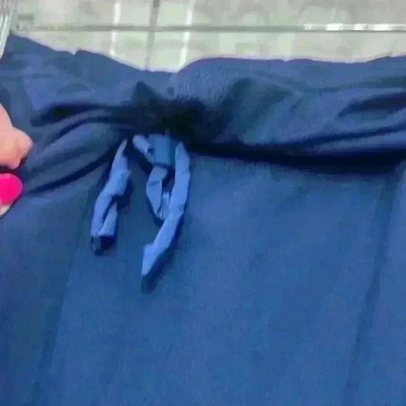 Barco One Xl Navy Scrub Pants Athletic Type Lightweight Item# 5E - Picture 4 of 6